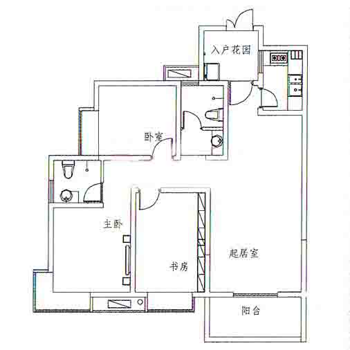 3室2廳116.65㎡