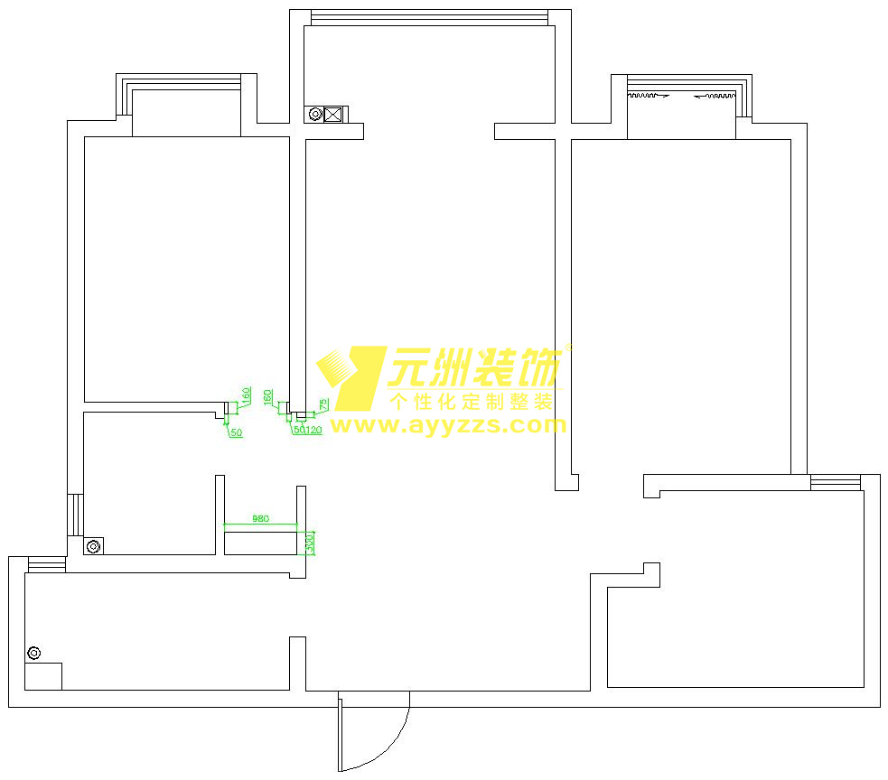 2單元403室·116平米