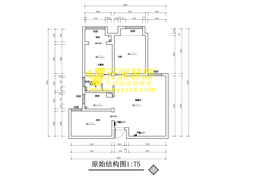 3單元903室·106平米