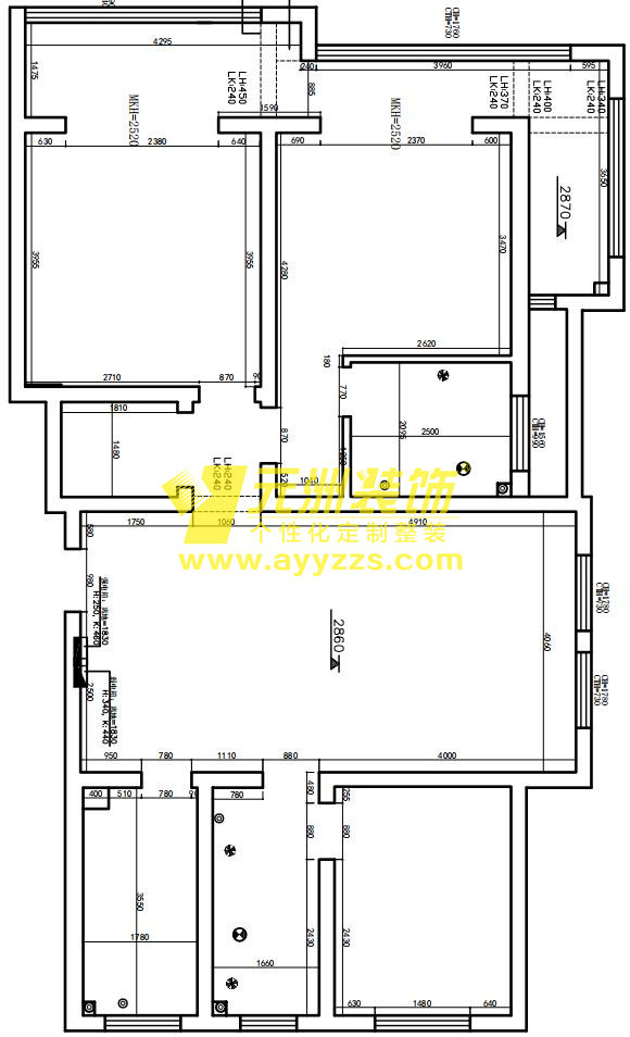 1單元502室·136平米